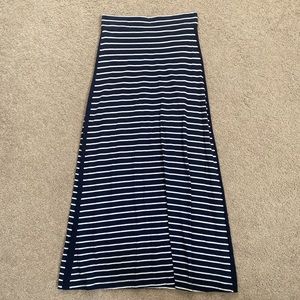 Tommy Hilfiger Striped Maxi Skirt